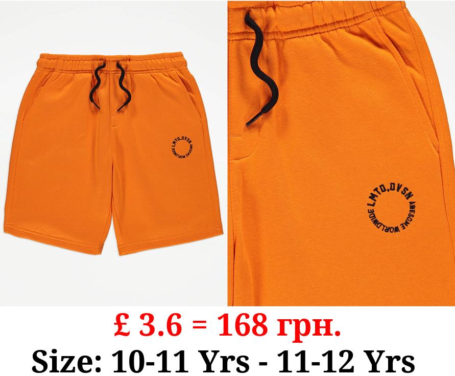 Bright Orange Limited Division Jersey Shorts