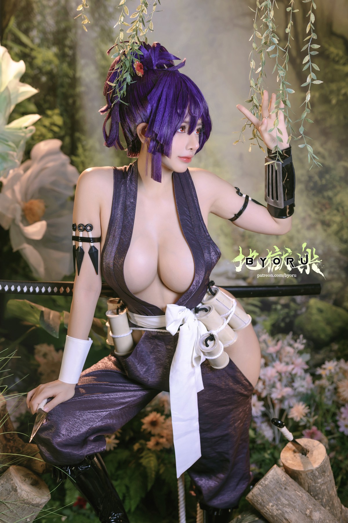 Cosplay 日本性感萝莉Byoru Yuzuriha 13
