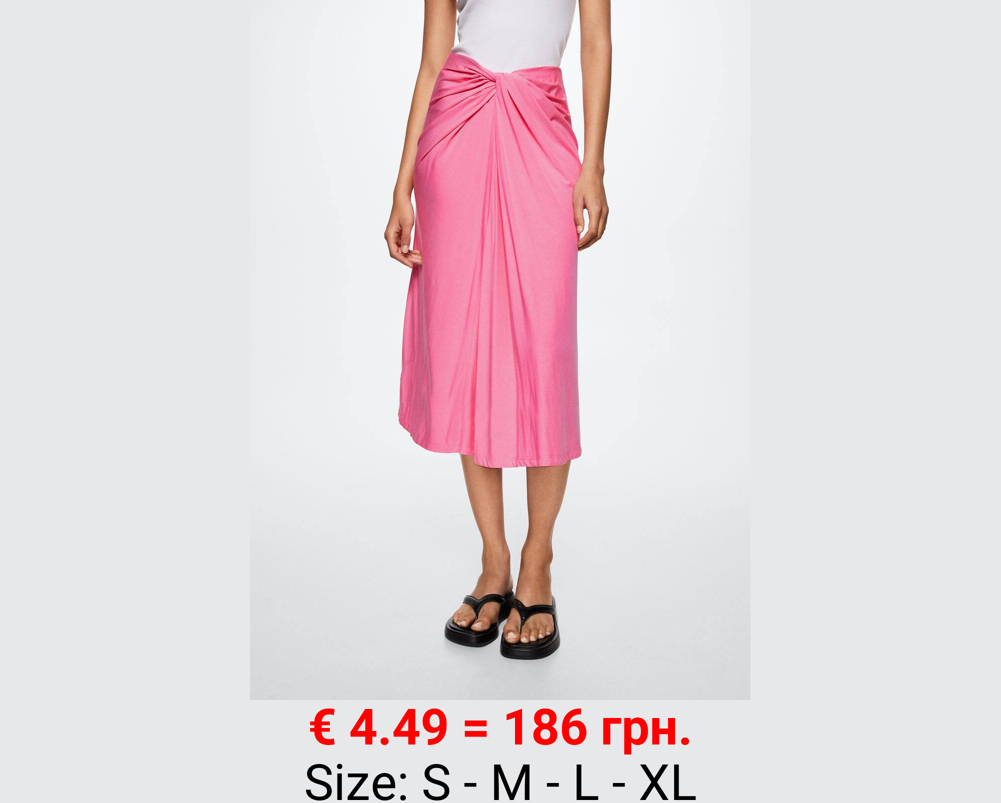 Falda nudo decorativo