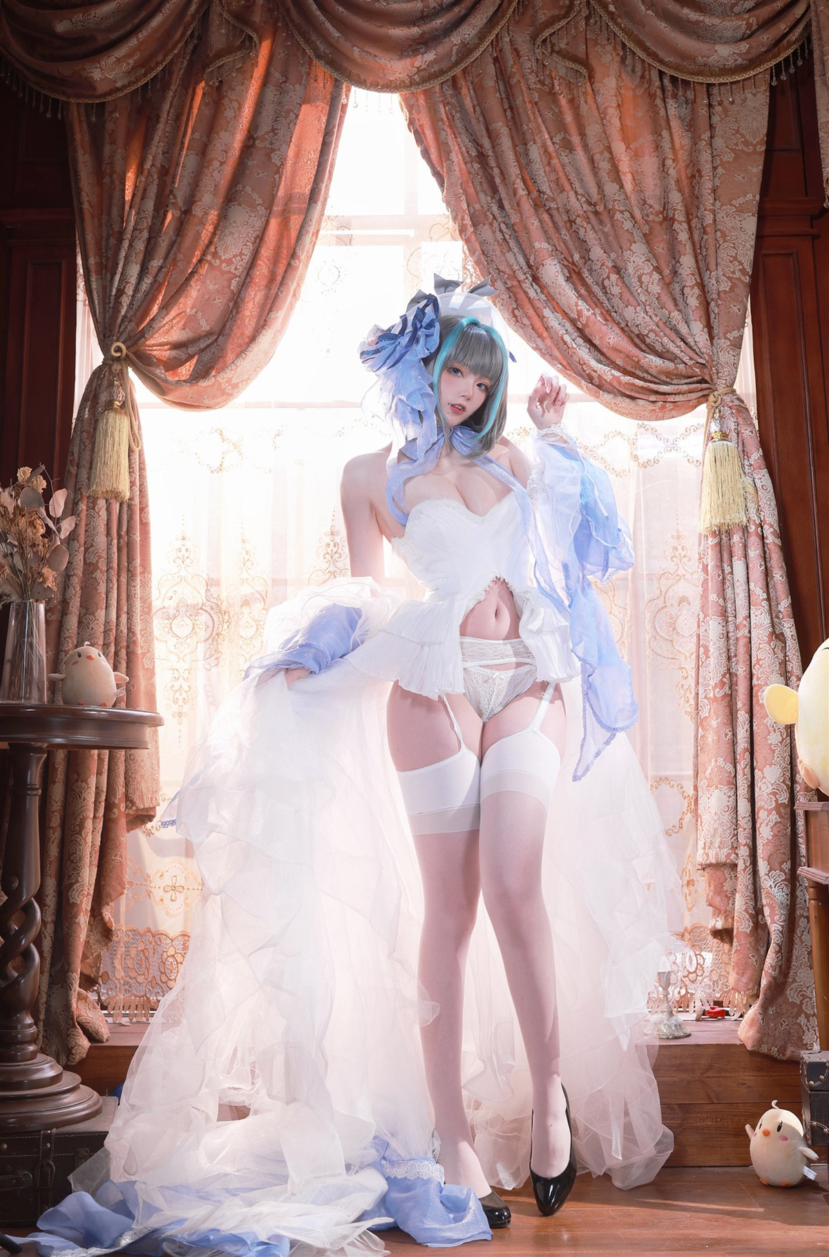 Cosplay 起司块wii 柴郡礼服 5