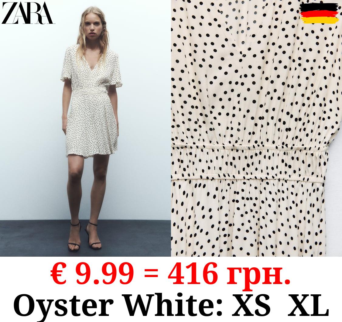 SHORT POLKA DOT DRESS