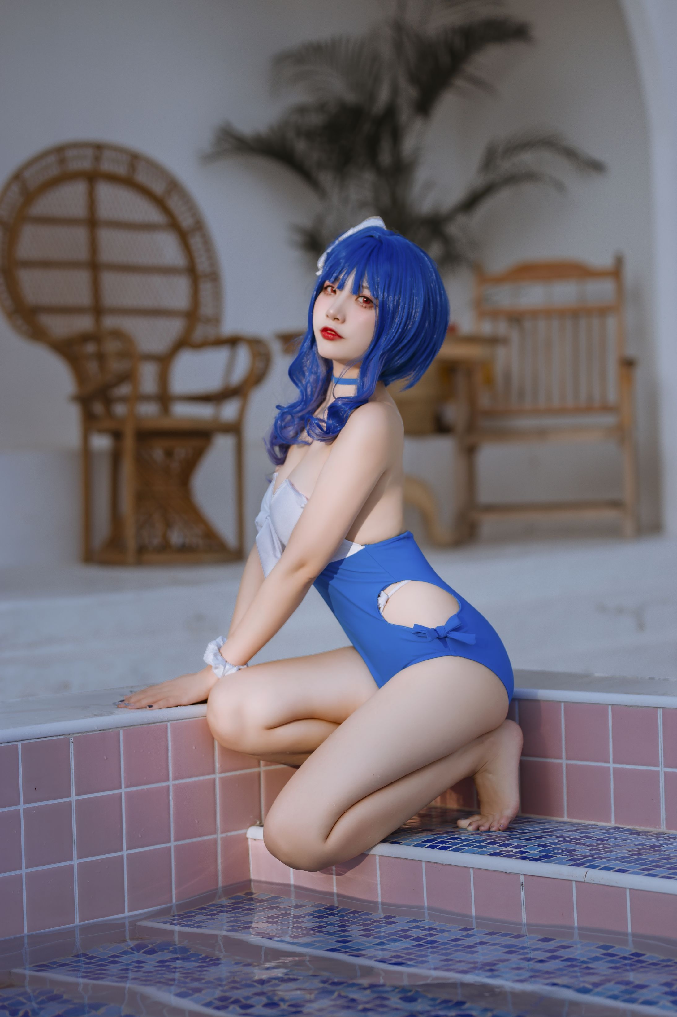 二佐Nisa 碧蓝圣路易斯泳装 [26P-267MB] 12