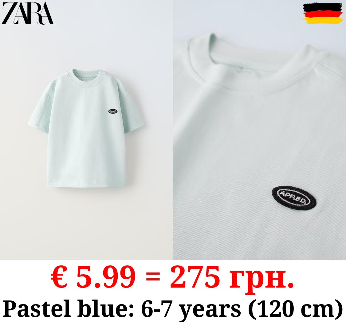 HEAVY-WEIGHT EMBROIDERED T-SHIRT