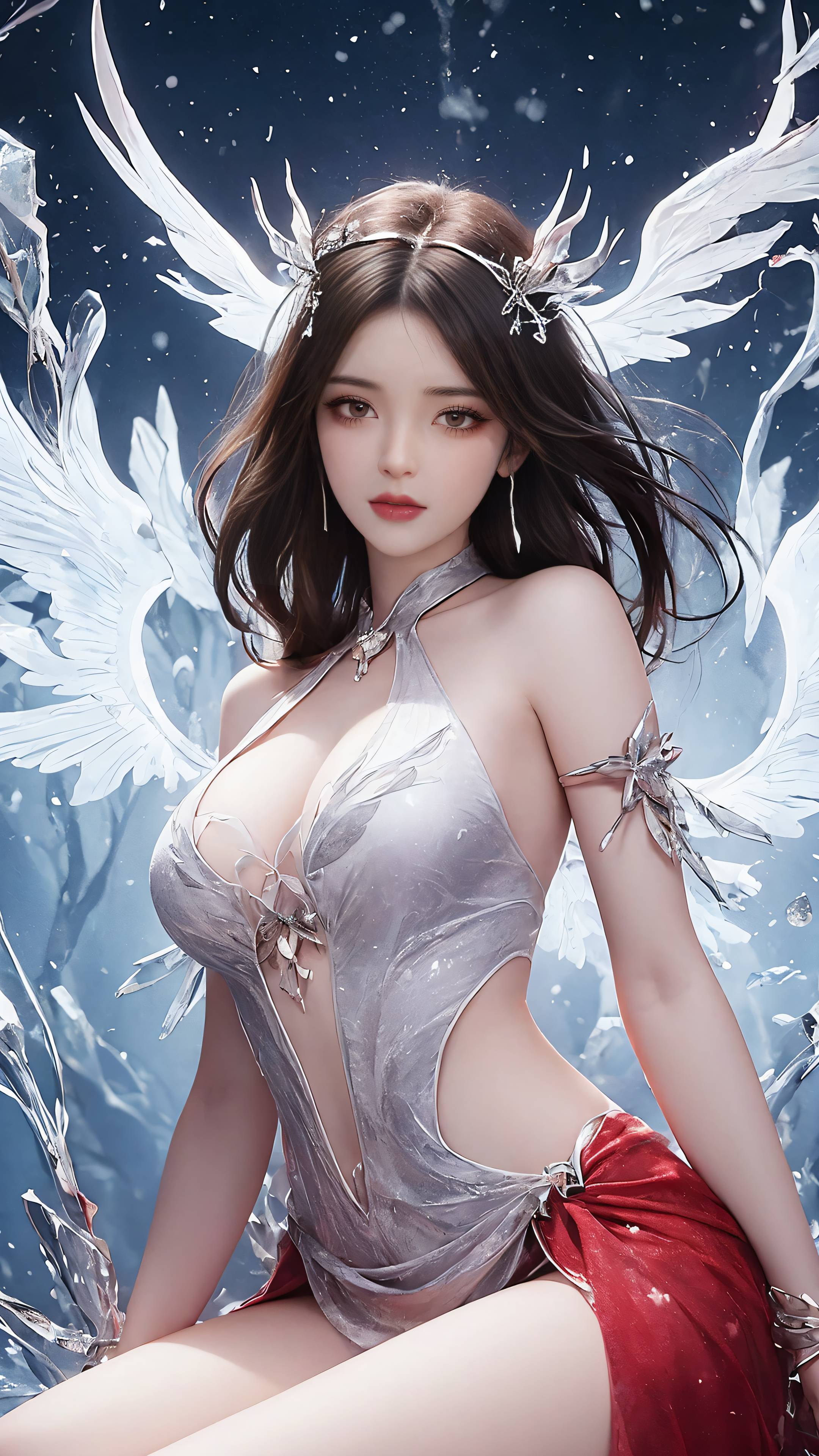 图片[2]-完美世界 火灵儿 冬季冰雪 0401-六色网