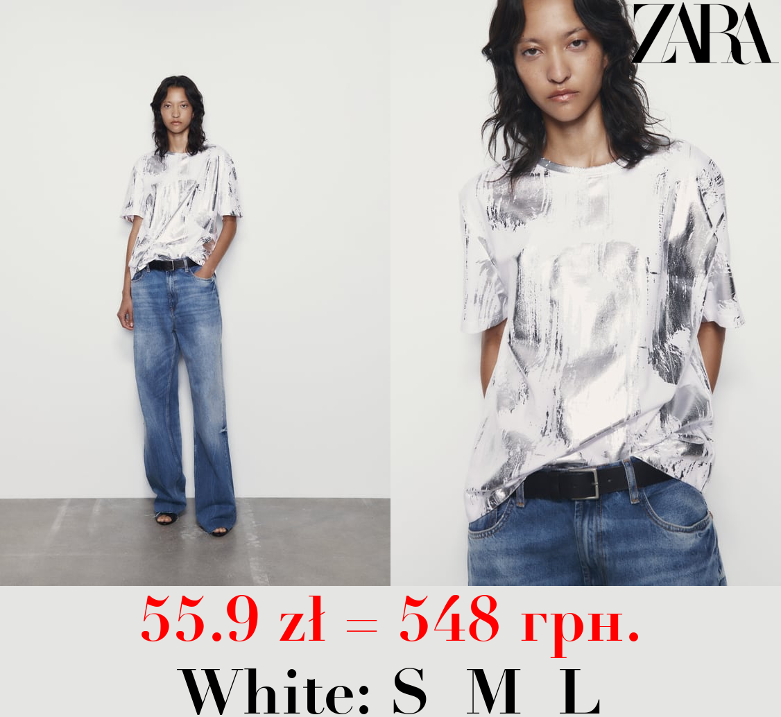 SHORT SLEEVE FOIL T-SHIRT