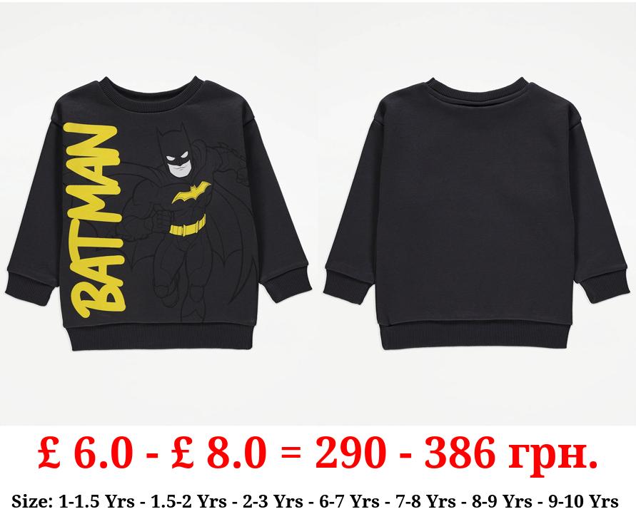 DC Comics Charcoal Batman Sweatshirt