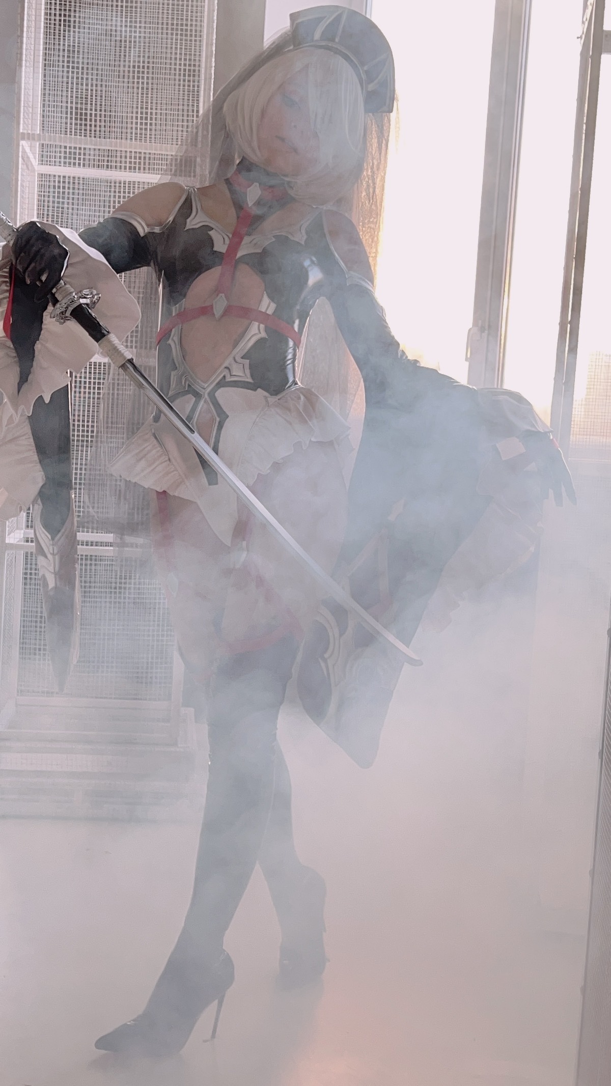 Shirogane Cosplay 2B ヨルハ２号Ｂ型 Bride Ver. 33