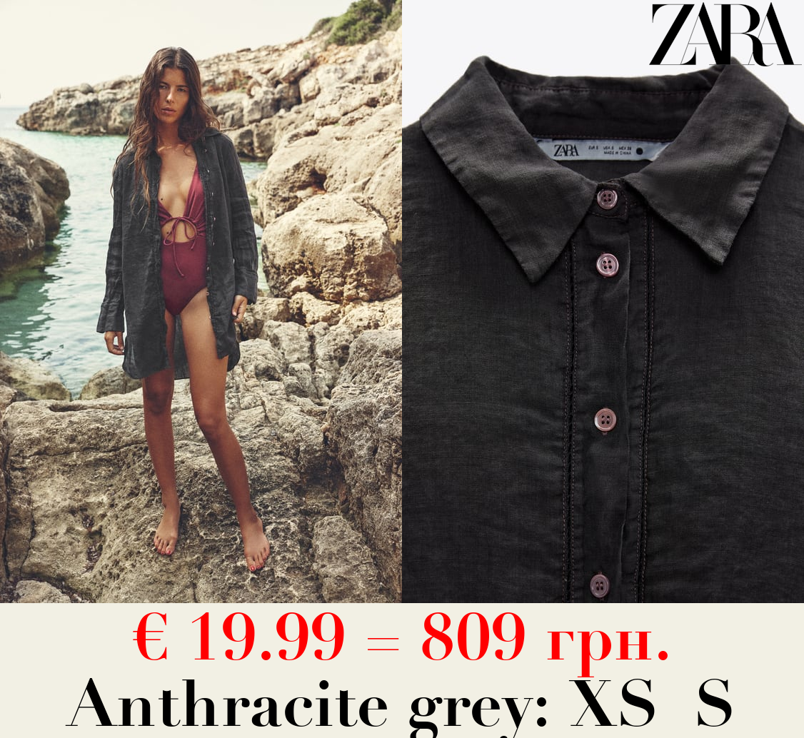 RAMIE TUNIC WITH PASSEMENTERIE