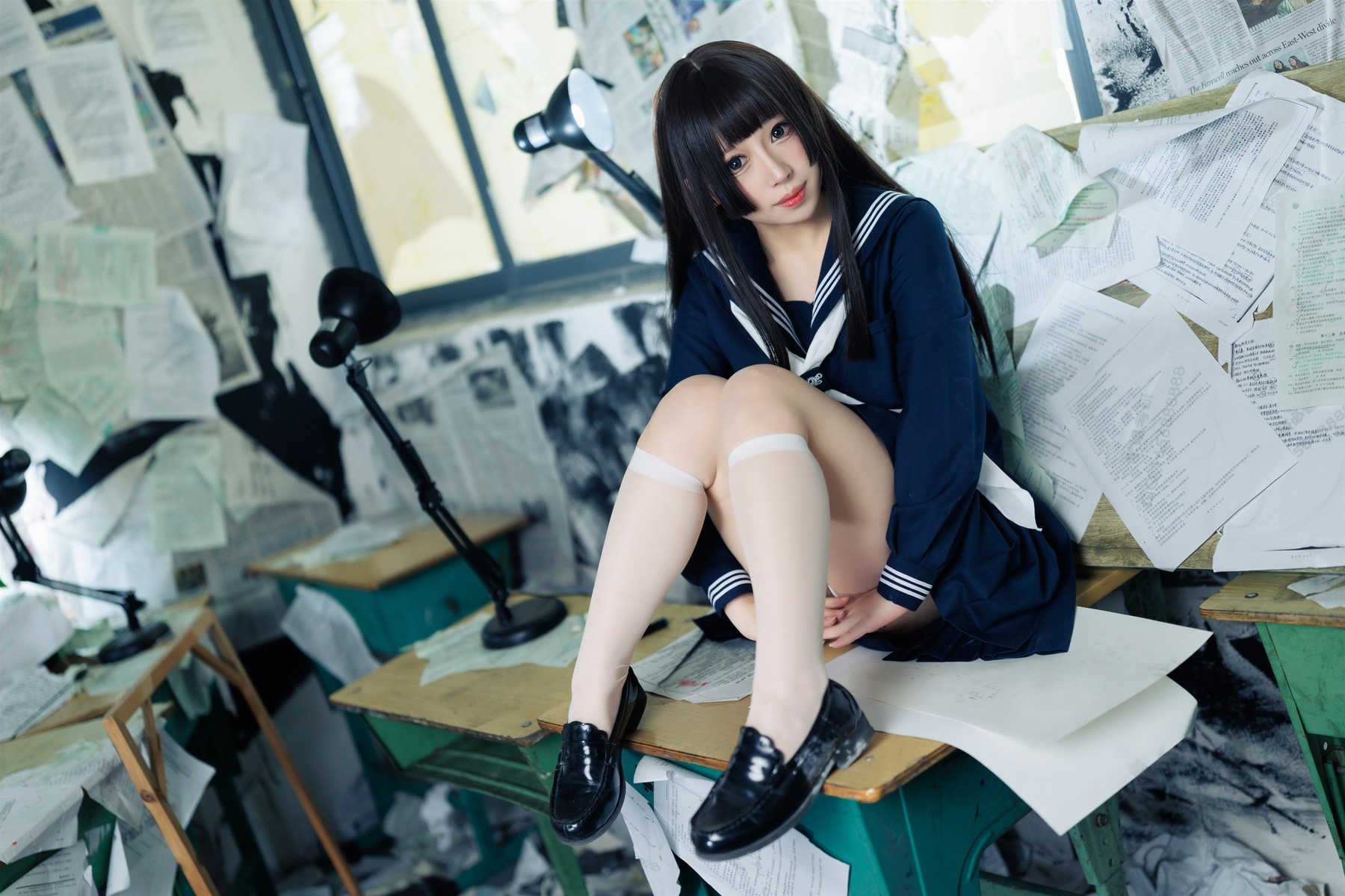 Cosplay 胡桃猫Kurumineko 反差学妹 Set.01 57