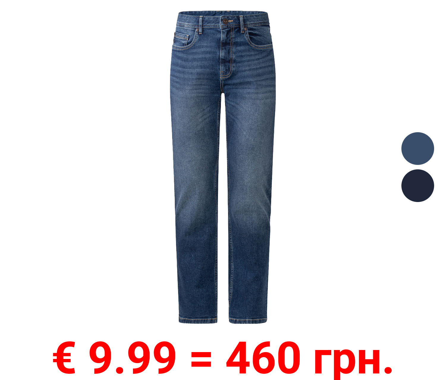 LIVERGY® Herren Jeans, Straight Fit, mit normaler Leibhöhe
