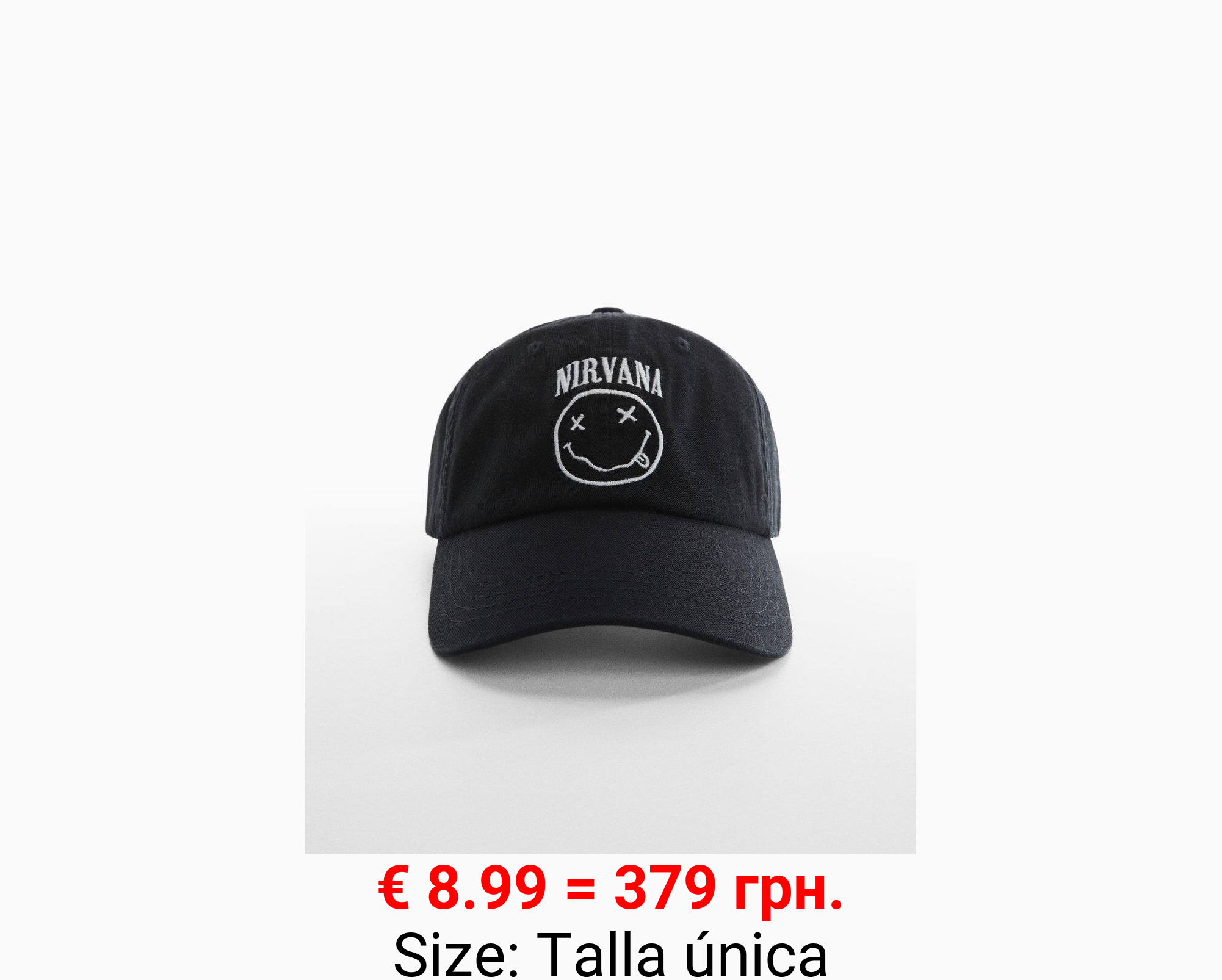 Gorra diseño nirvana
