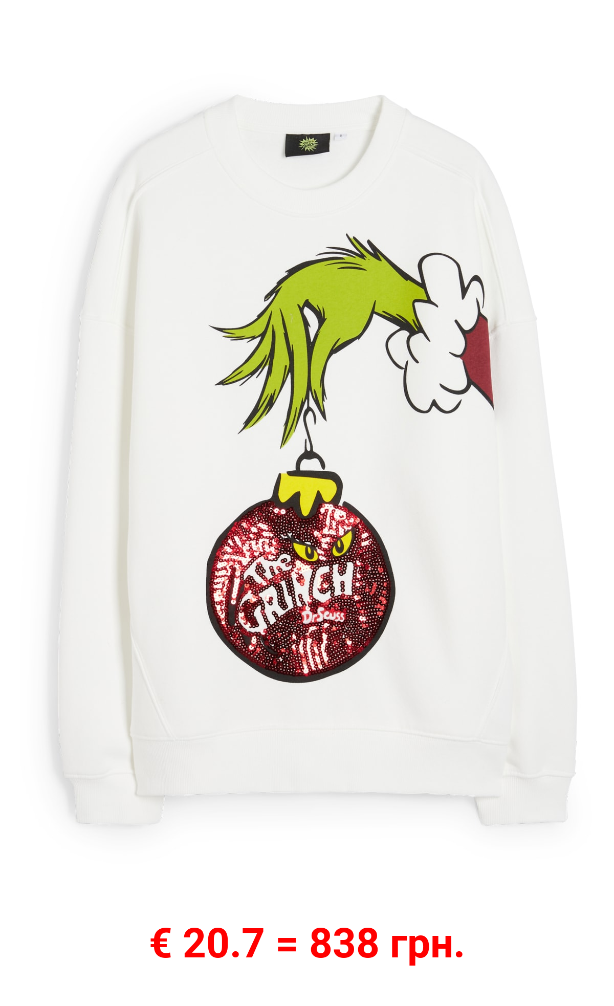 CLOCKHOUSE - Weihnachts-Sweatshirt - Der Grinch