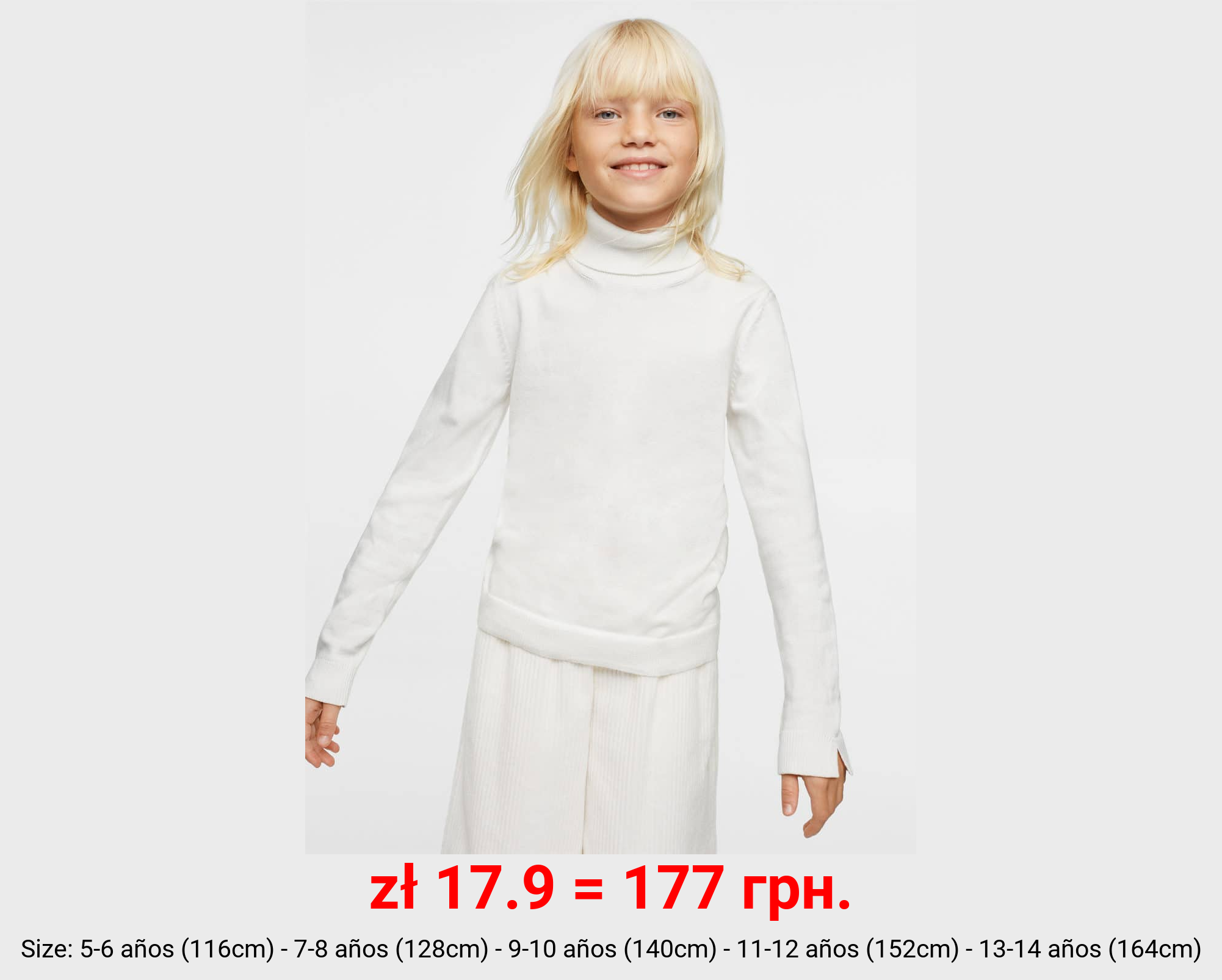 Jersey cuello vuelto