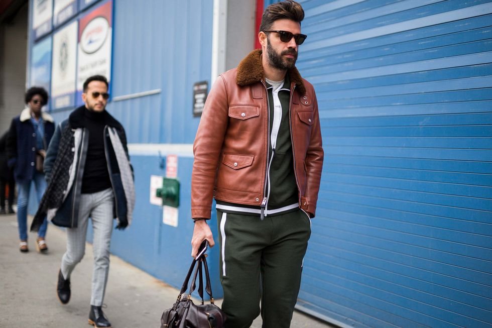 New York men's FW street style – Telegraph