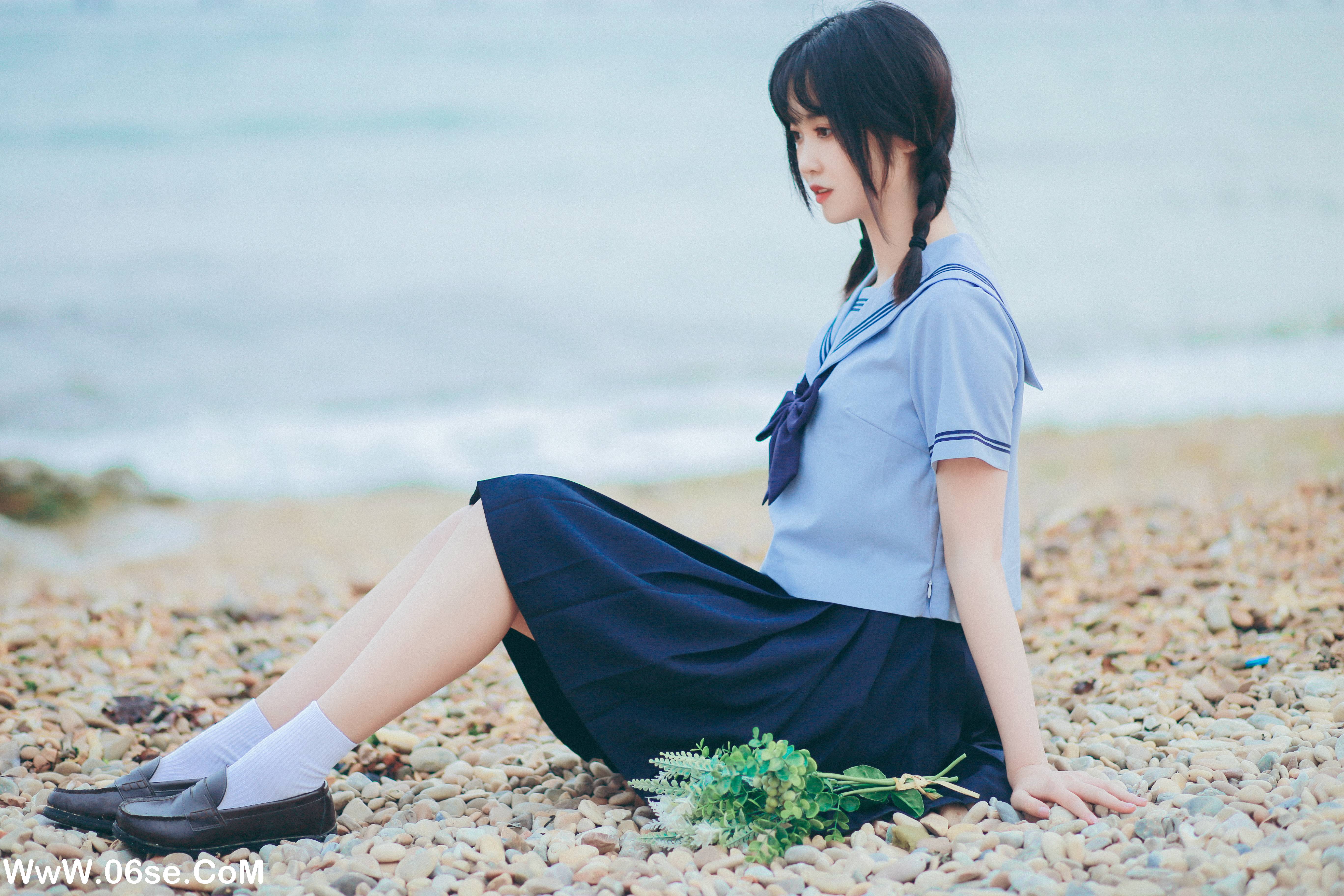 图片[6]-[YITUYU艺图语]2022.07.28 夏日海边的少女 淺櫻桃奈[25+1P／289MB]-六色网