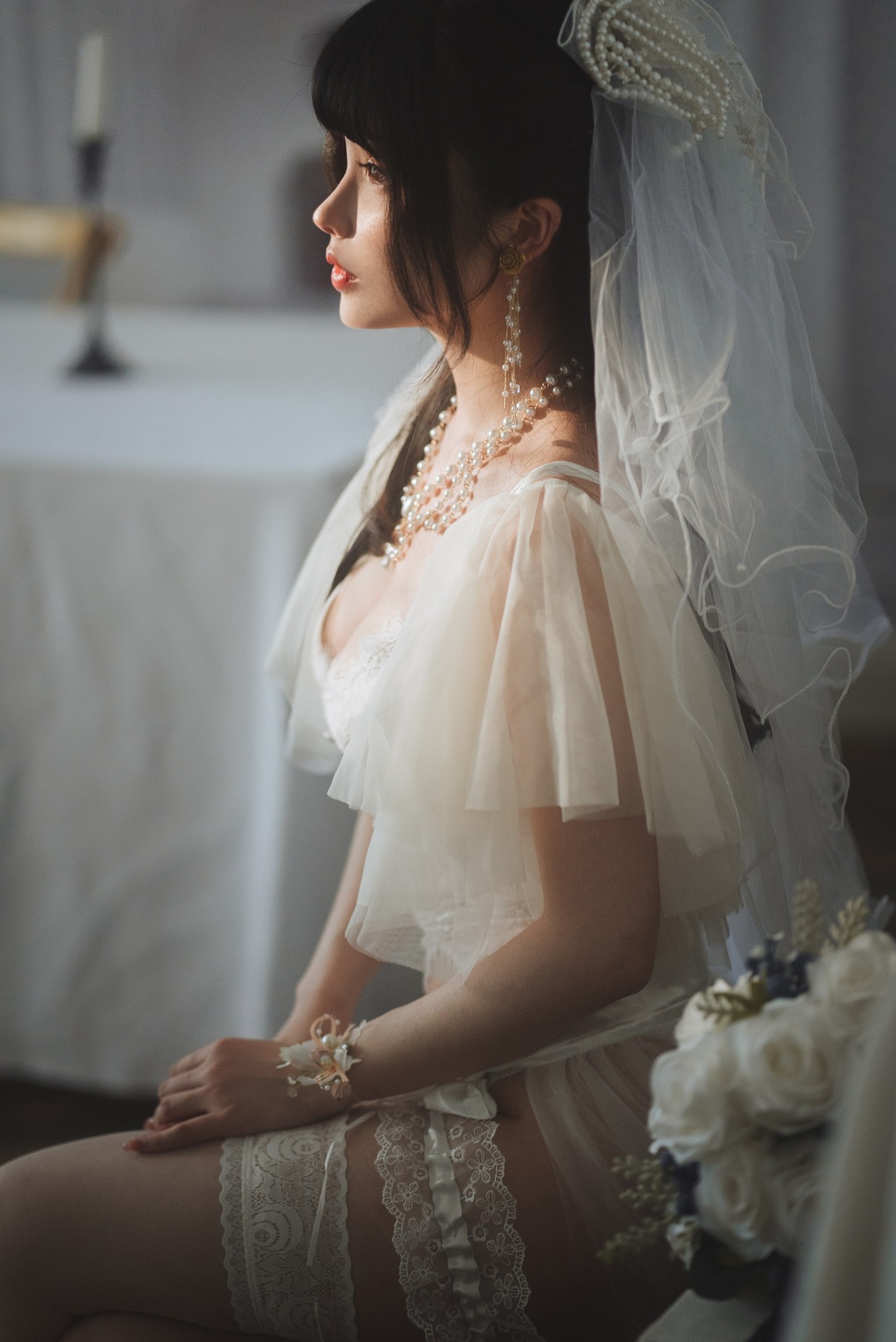 [Rioko凉凉子] 透明婚纱 4