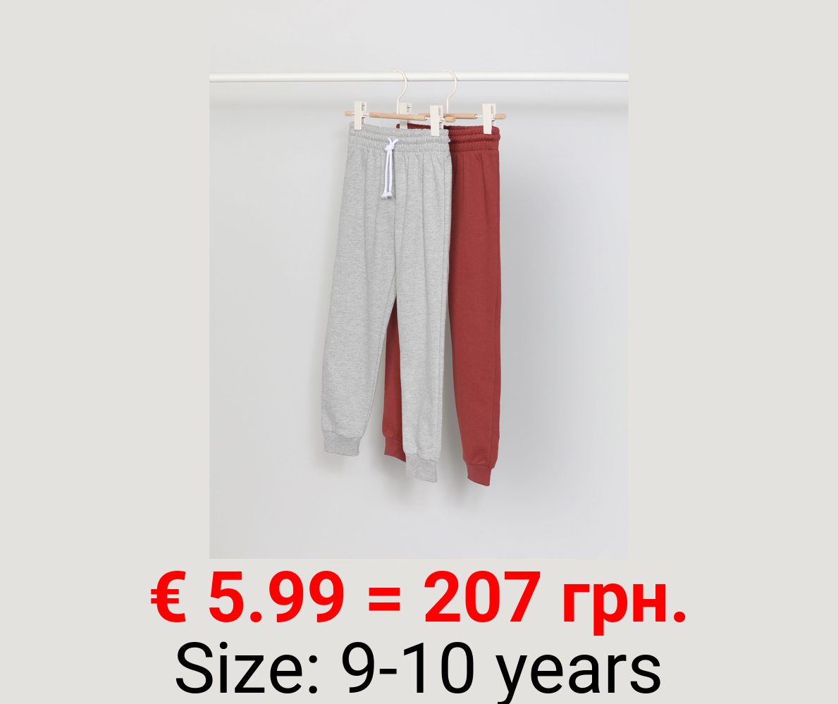 2-Pack of Basic Plush Trousers