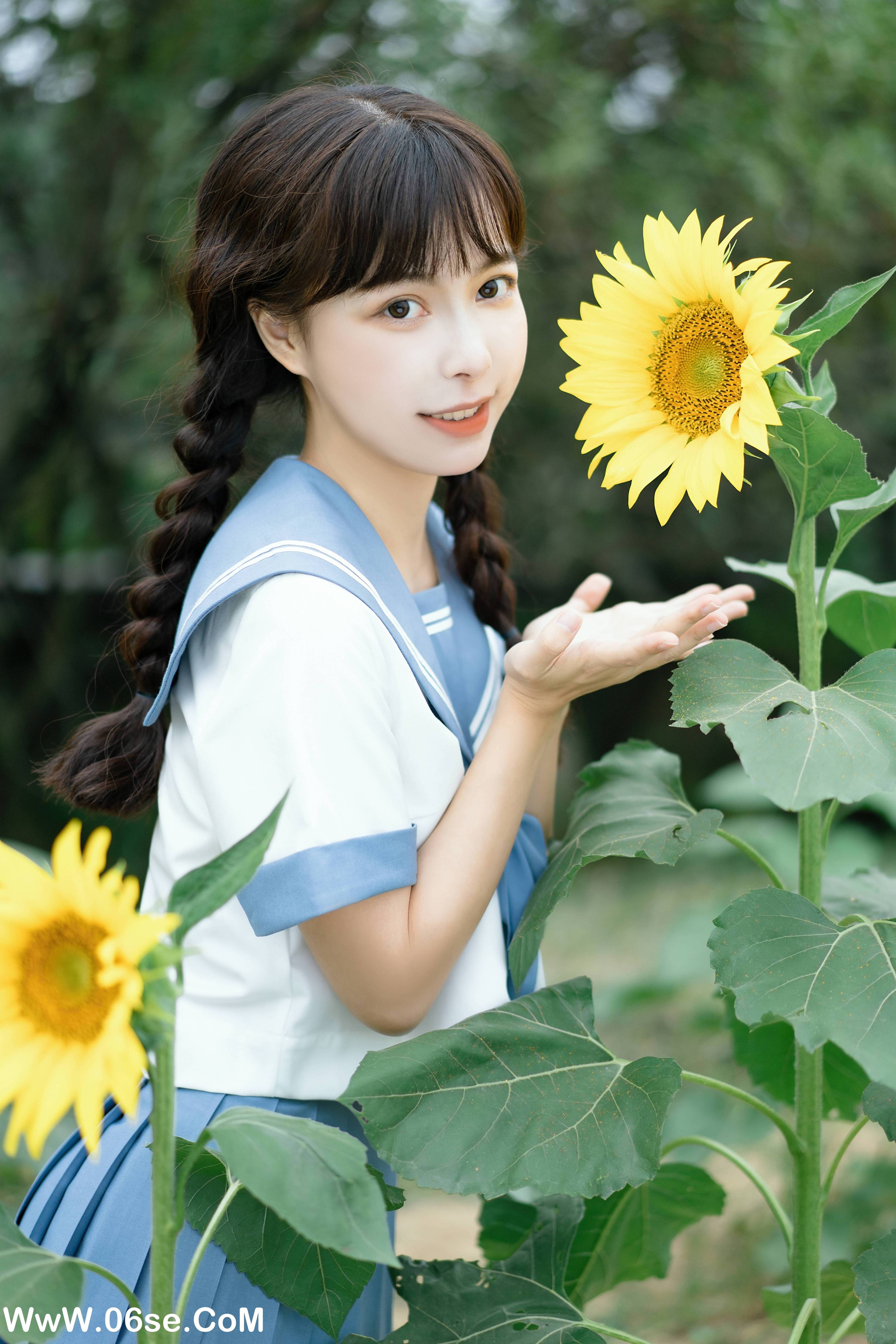 图片[6]-[YITUYU艺图语]2022.11.20 向日葵之约 百变小影[26+1P／512MB]-六色网