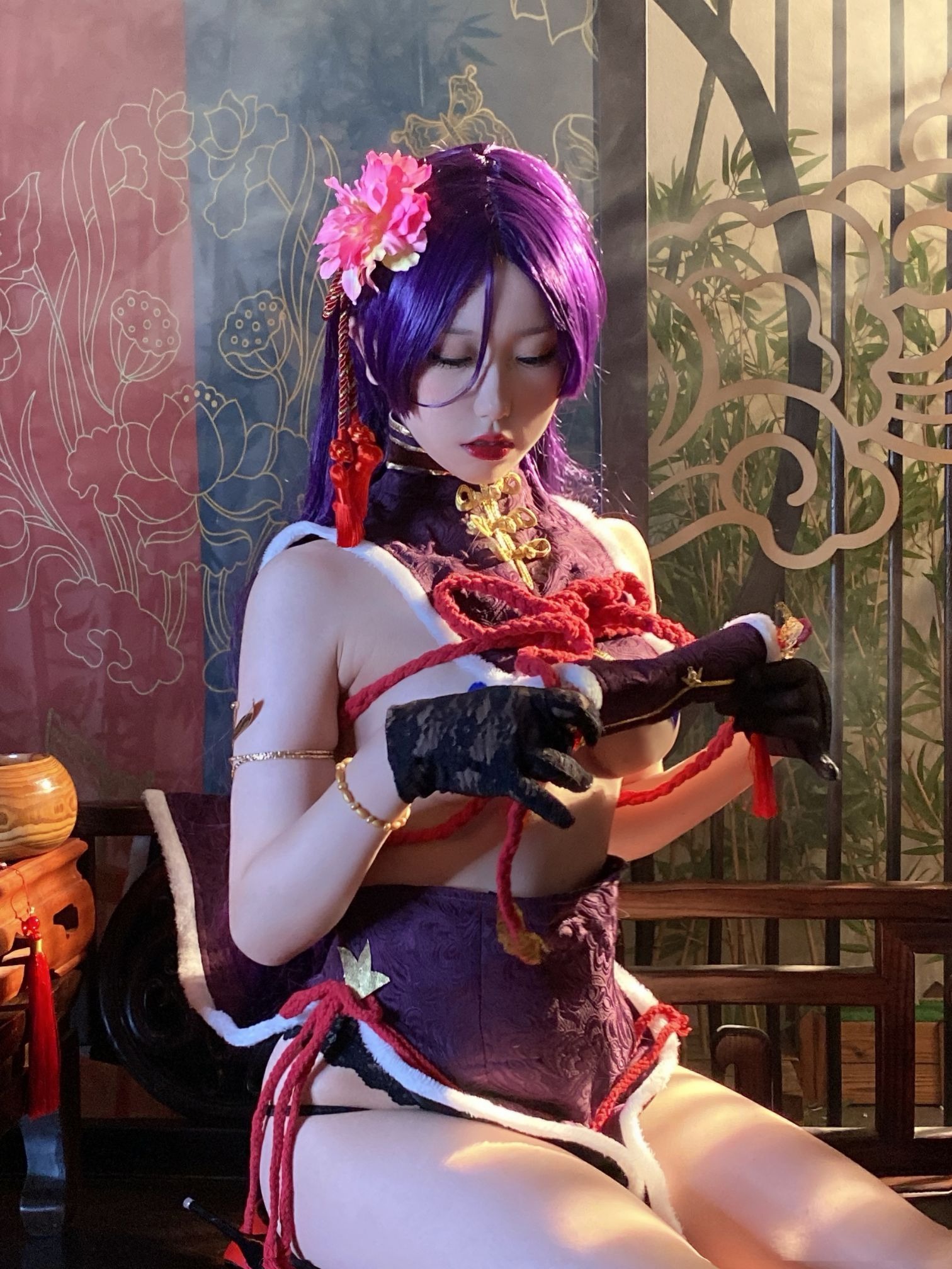 一北亦北 - NO.17 奶光新春旗袍 [42P1V-540MB] 22
