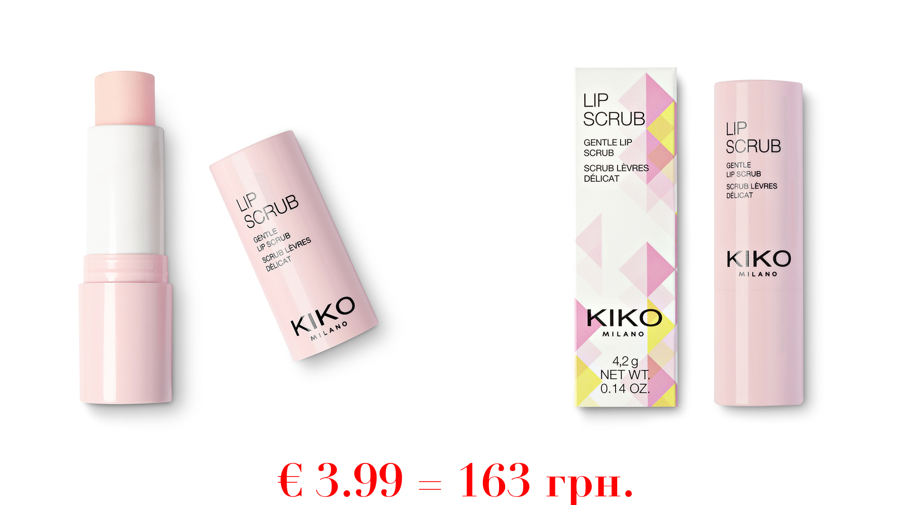 lip scrubSanftes Lippenpeeling in Stiftform