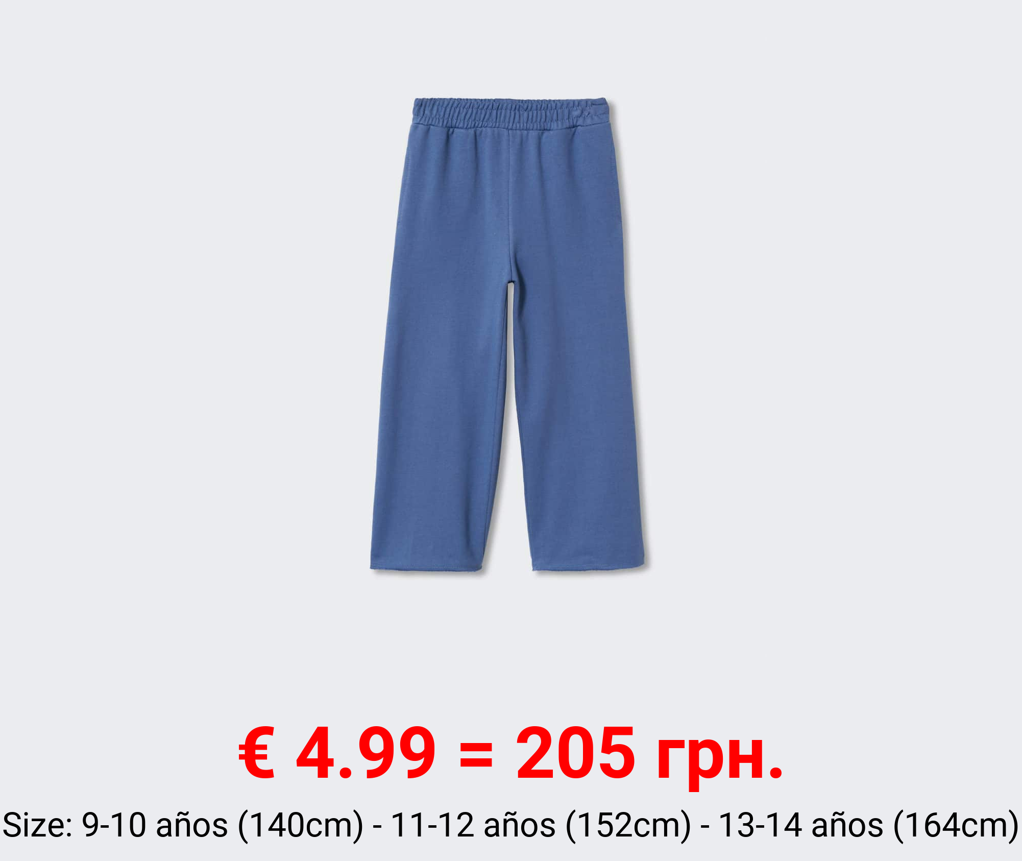 pantalón jogger culotte