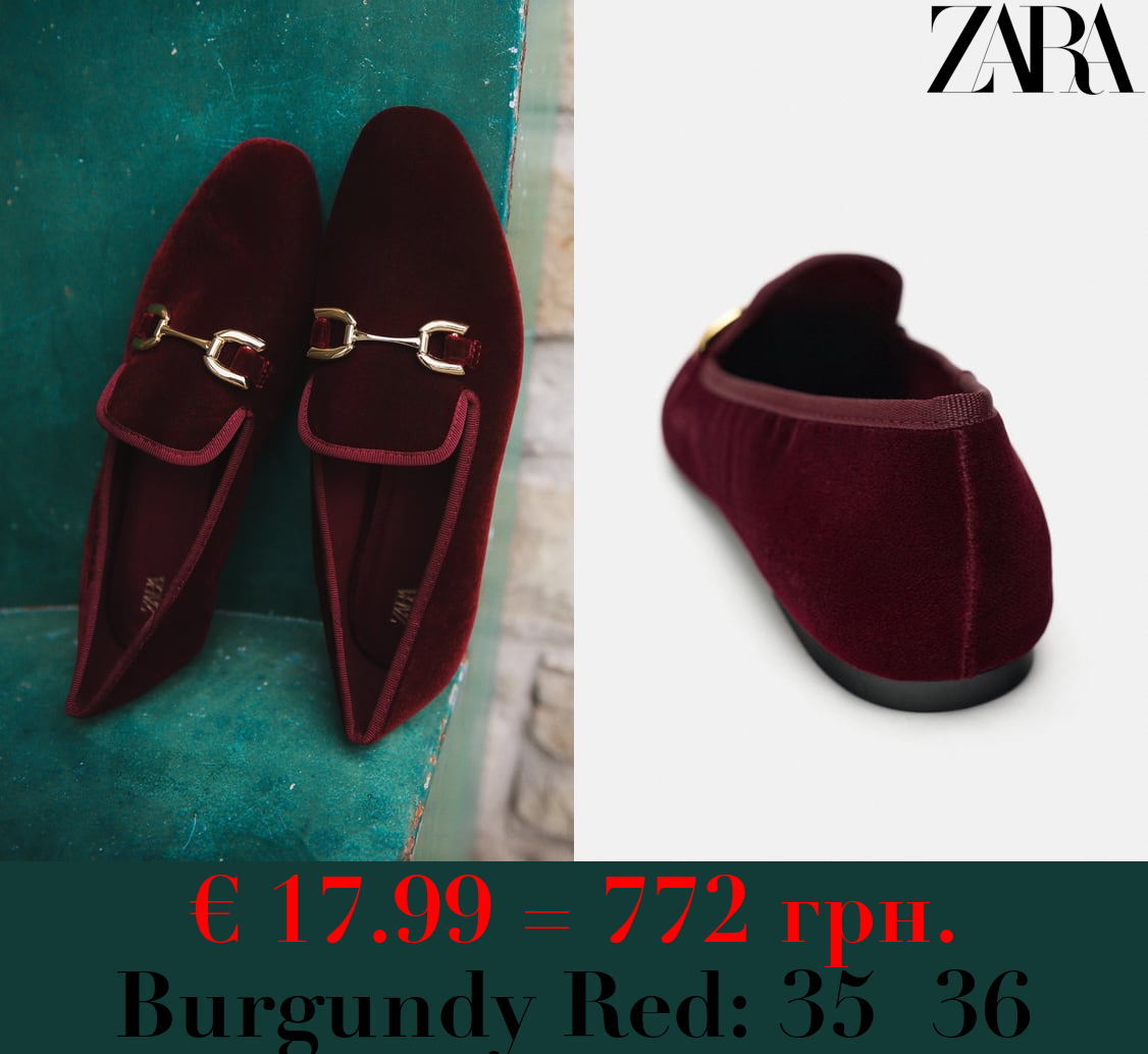 EMBELLISHED VELVET LOAFERS