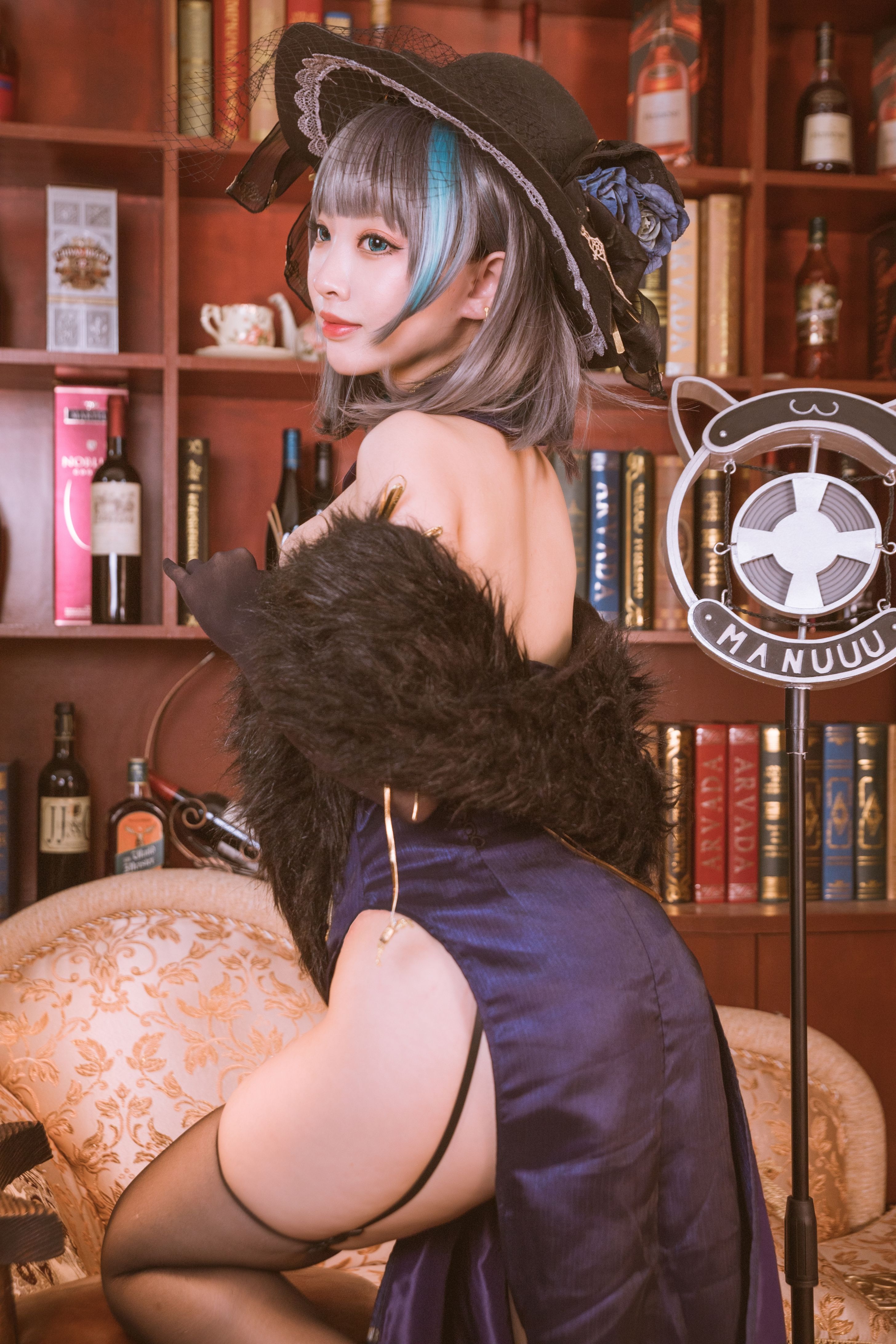 宫本桜 宫本樱樱饼 - 柴郡旗袍 音乐绚烂CaitSith [20P] 20