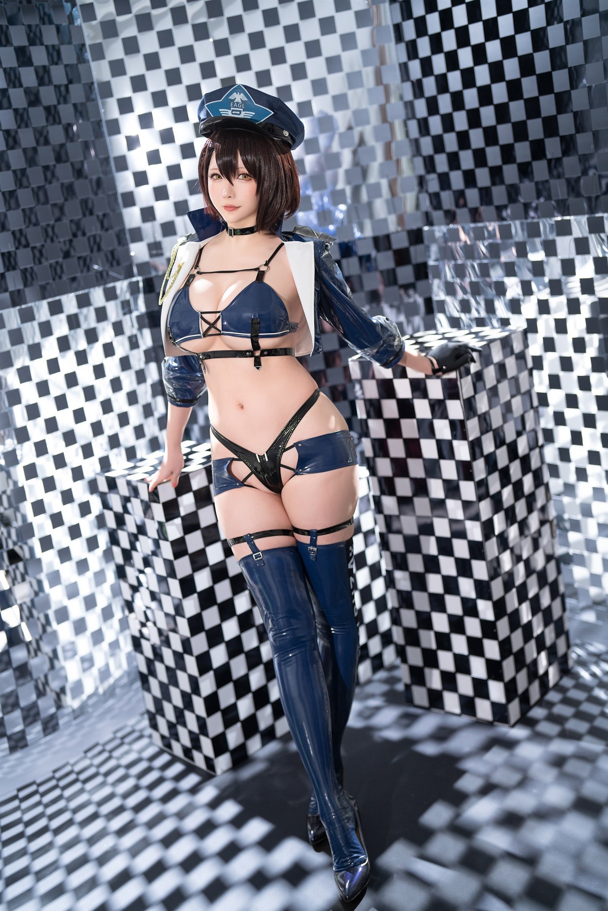 Cosplay 星之迟迟Hoshilily 巴尔的摩 碧蓝航线 14