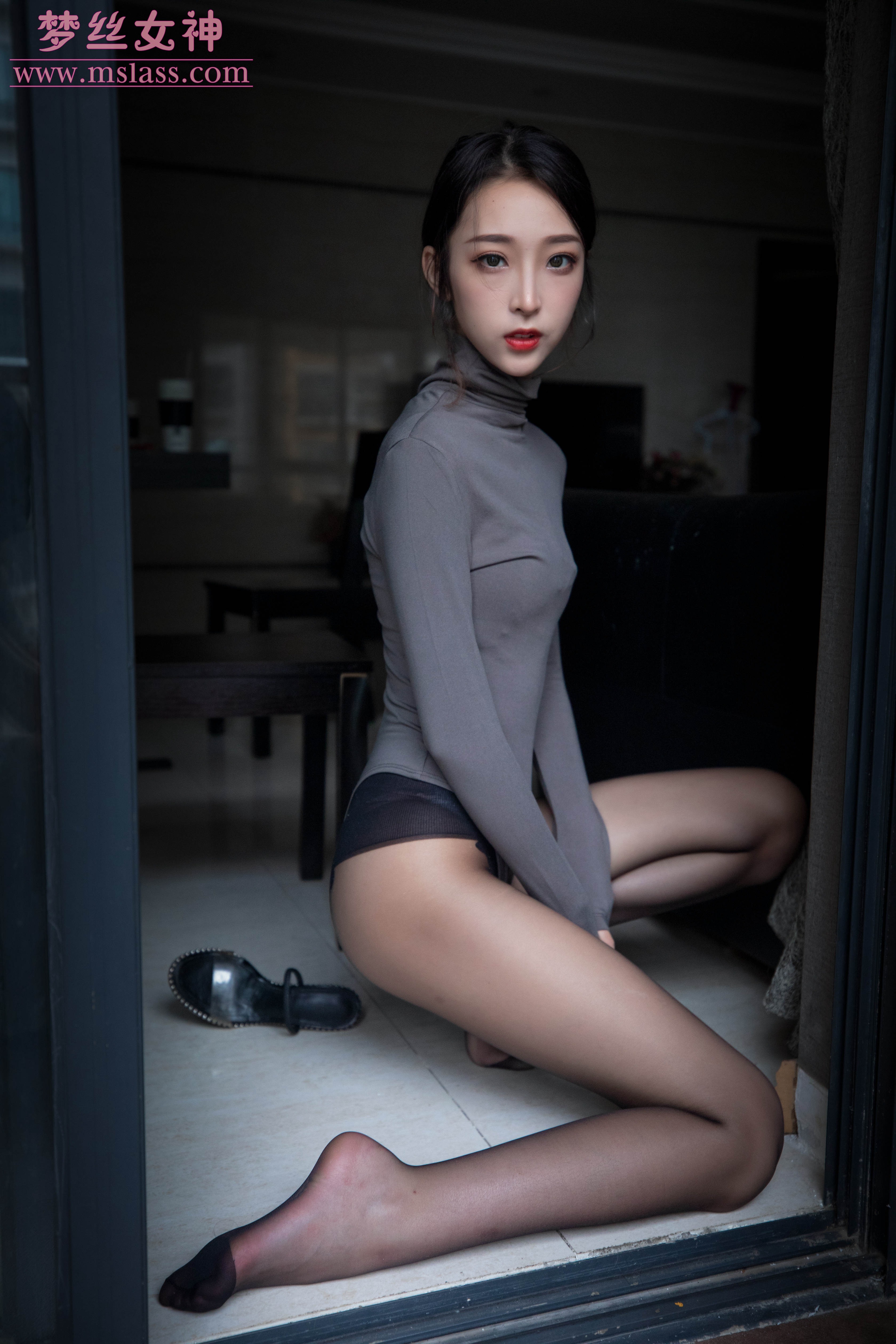 [MSLASS]梦丝女神 -  美女主播乔儿 60P 28