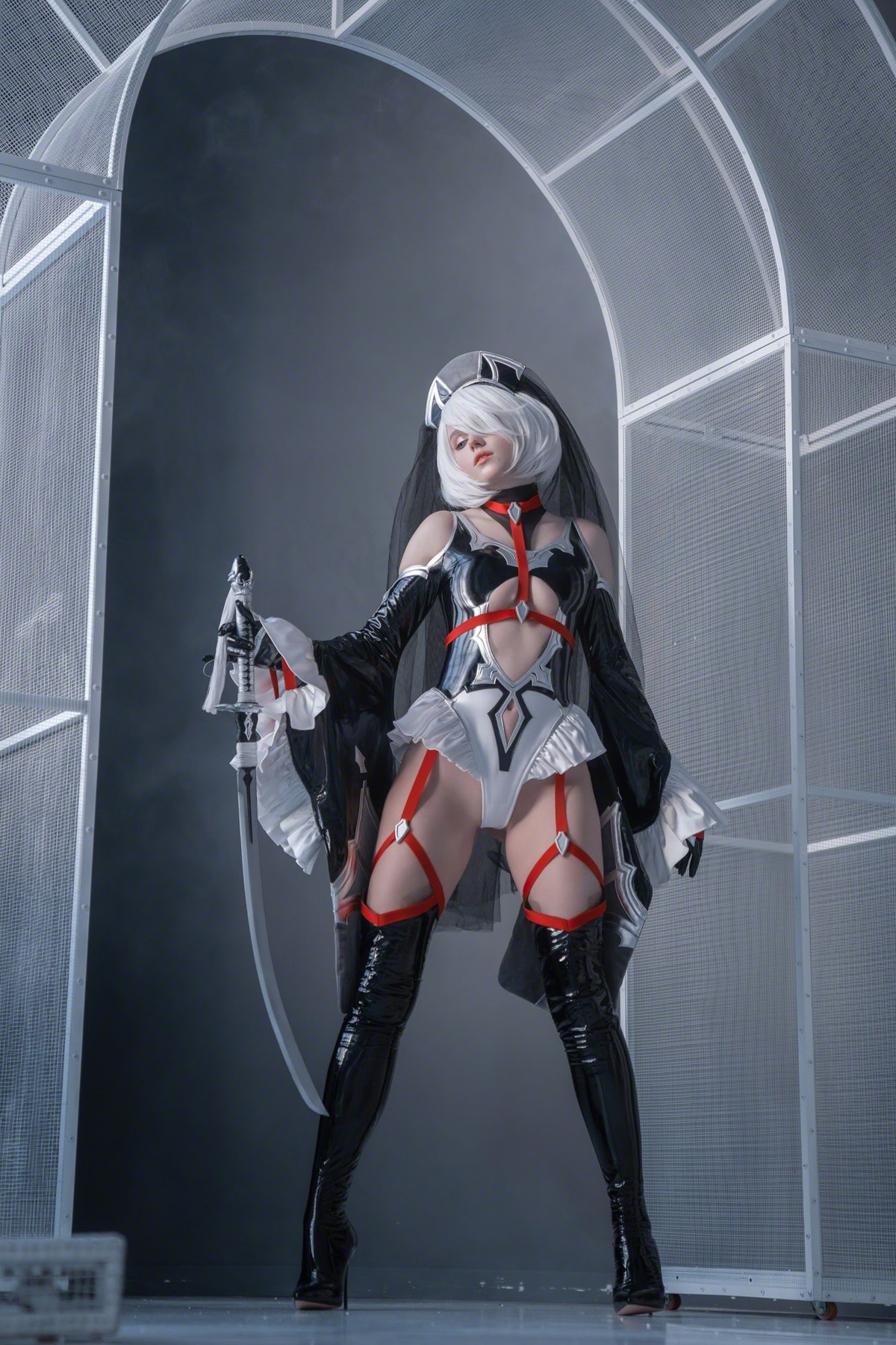 Shirogane Cosplay 2B ヨルハ２号Ｂ型 Bride Ver. 8