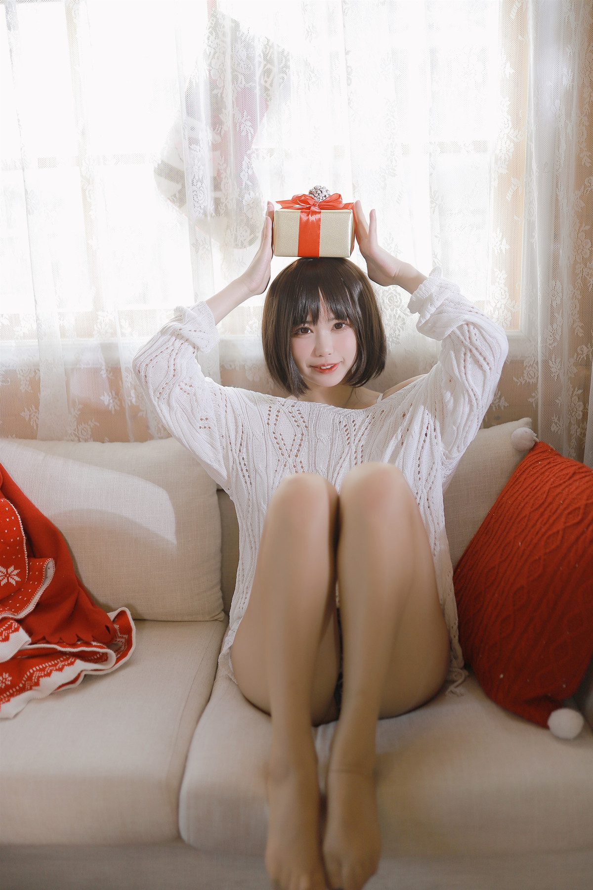 Cosplay Tina很妖孽呀 温柔短发妹妹 18