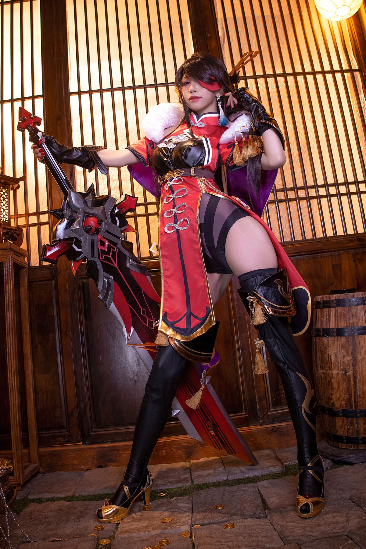 Cosplay 水淼Aqua 北斗凝光 Set.01 18