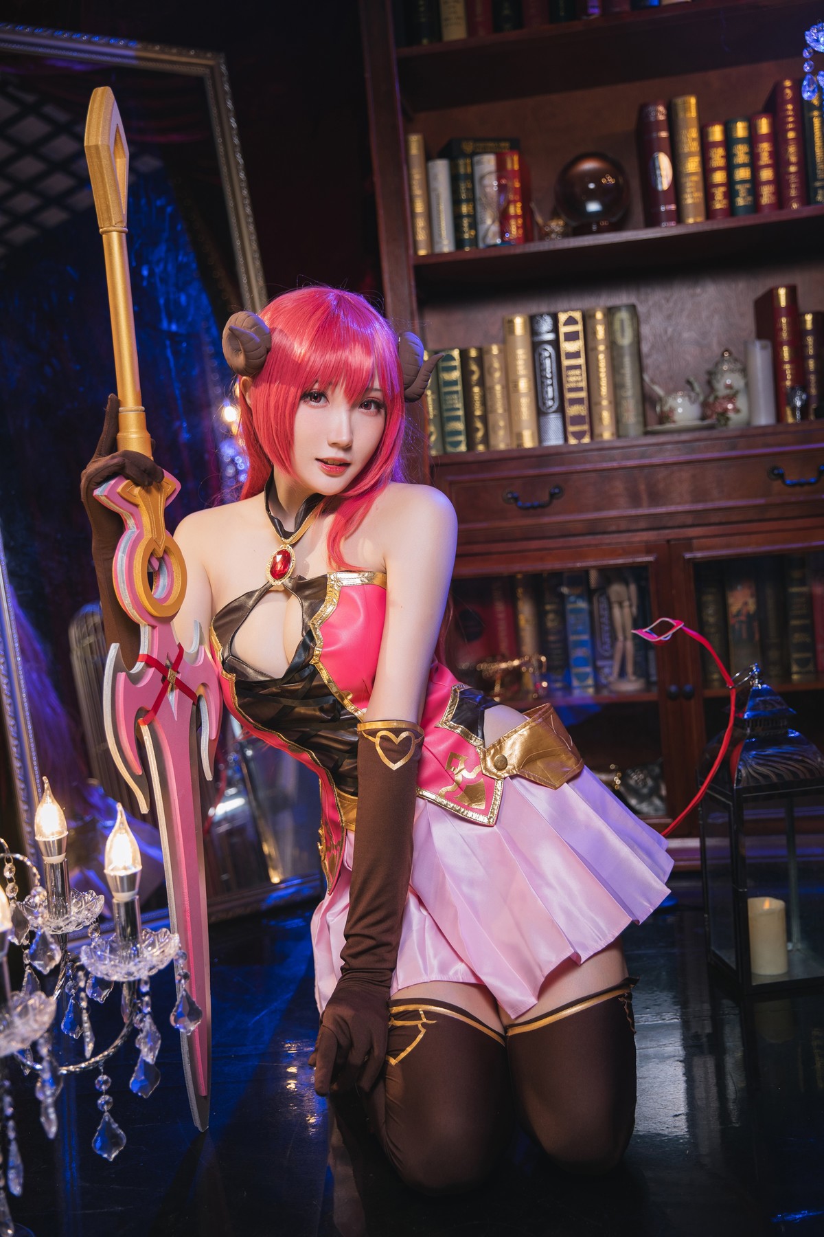 Cosplay 瓜希酱 公主连结 支仓伊绪 20