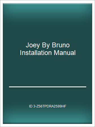 bruno instalation manual