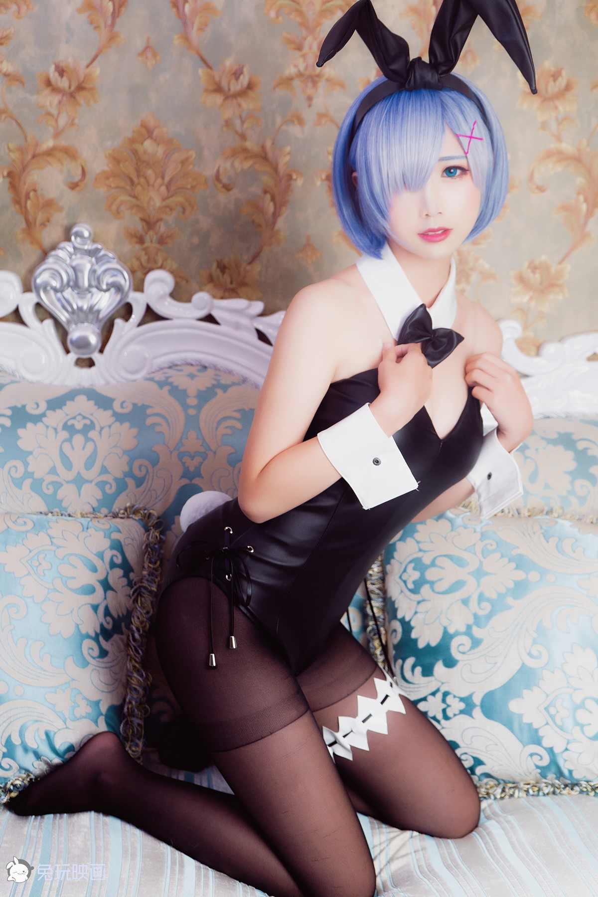 Cosplay 面饼仙儿 兔女郎 16