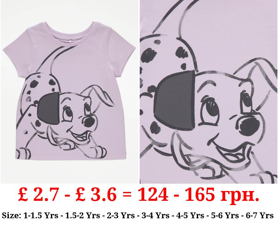 Disney 101 Dalmatians Lilac T-Shirt
