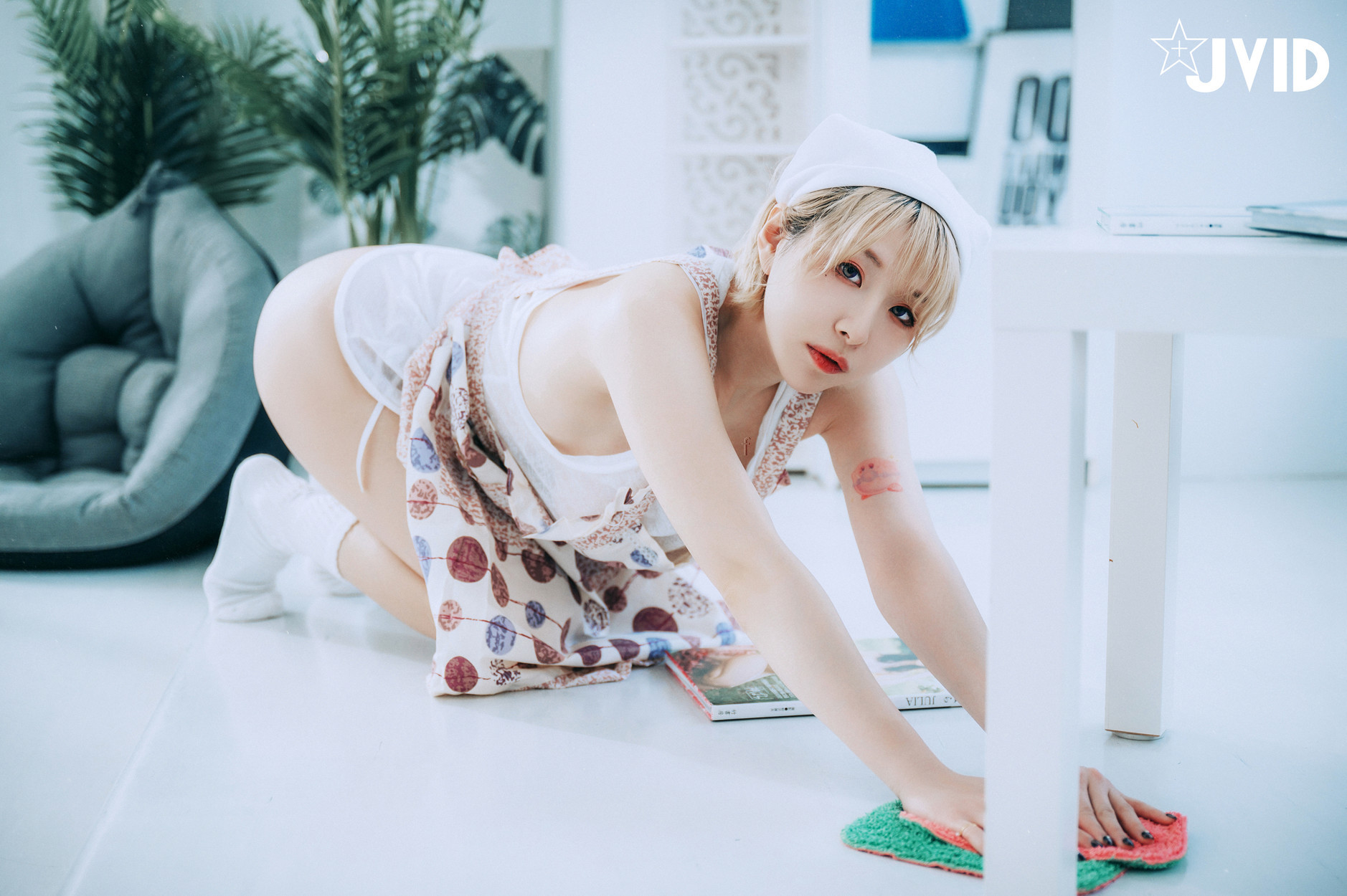 JVID精品 黎菲儿-家政妇的情欲解锁 #1 12