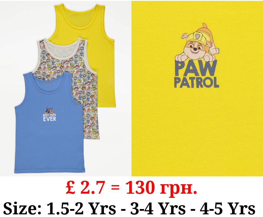 PAW Patrol Character Vests Blue 3 Pack