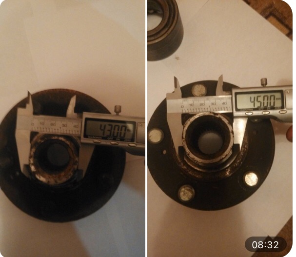 Различие ступичных подшипников 13 и 14 кулака – Telegraph