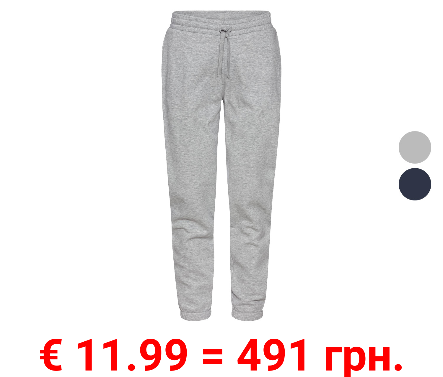 LIVERGY® Herren Sweathose mit hohem Baumwollanteil