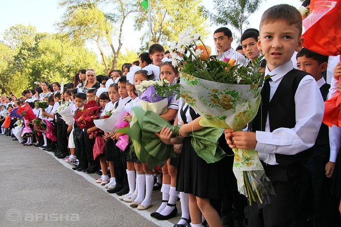 Школьники узбекистана фото