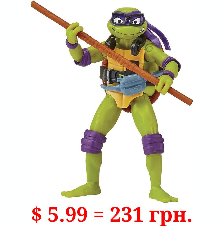 Teenage Mutant Ninja Turtles: Mutant Mayhem 4.5” Donatello Basic Action Figure by Playmates Toys