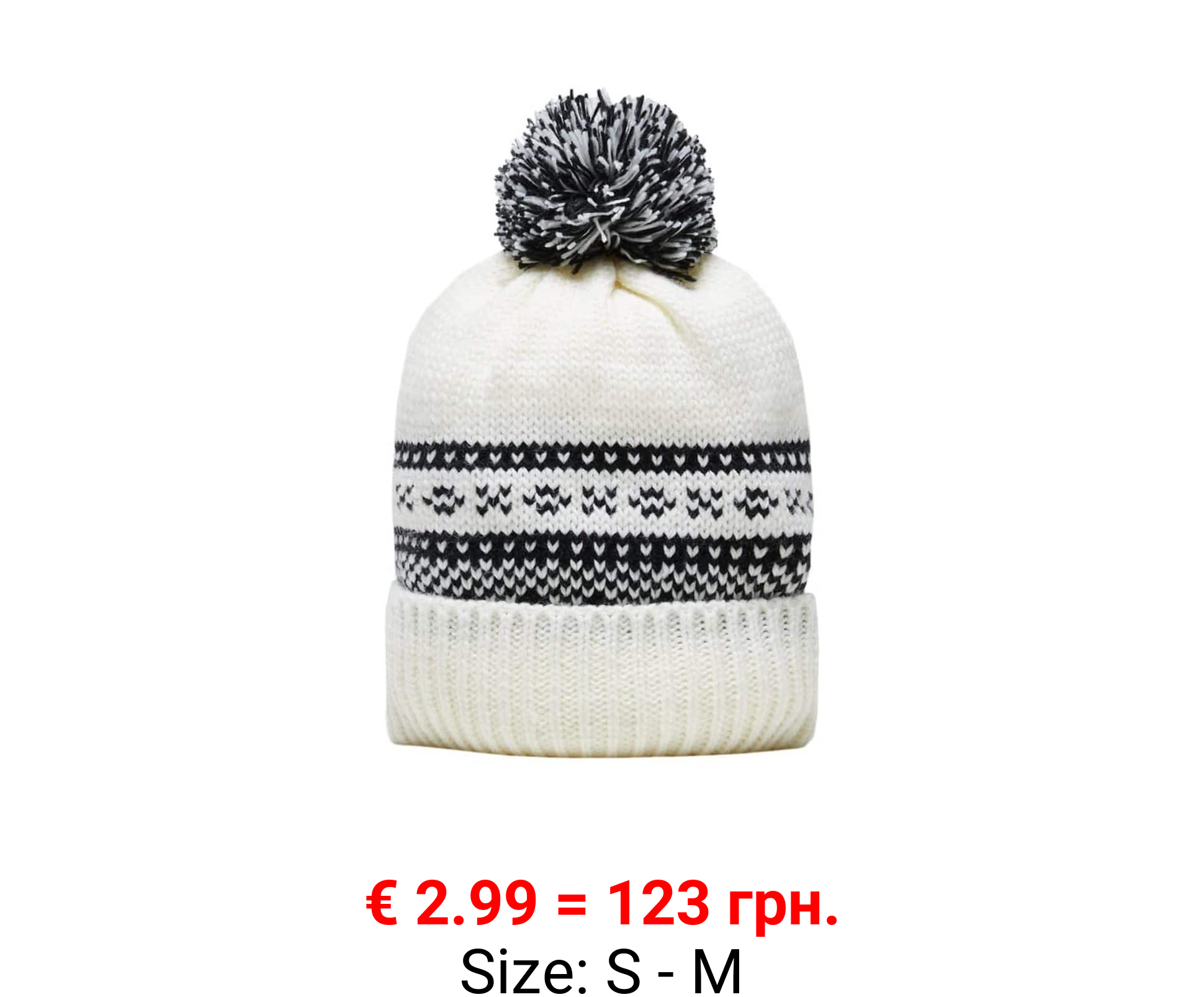 Gorro punto estampado