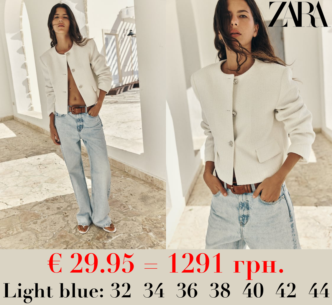 Z1975 STRAIGHT-FIT HIGH-WAIST FULL LENGTH JEANS