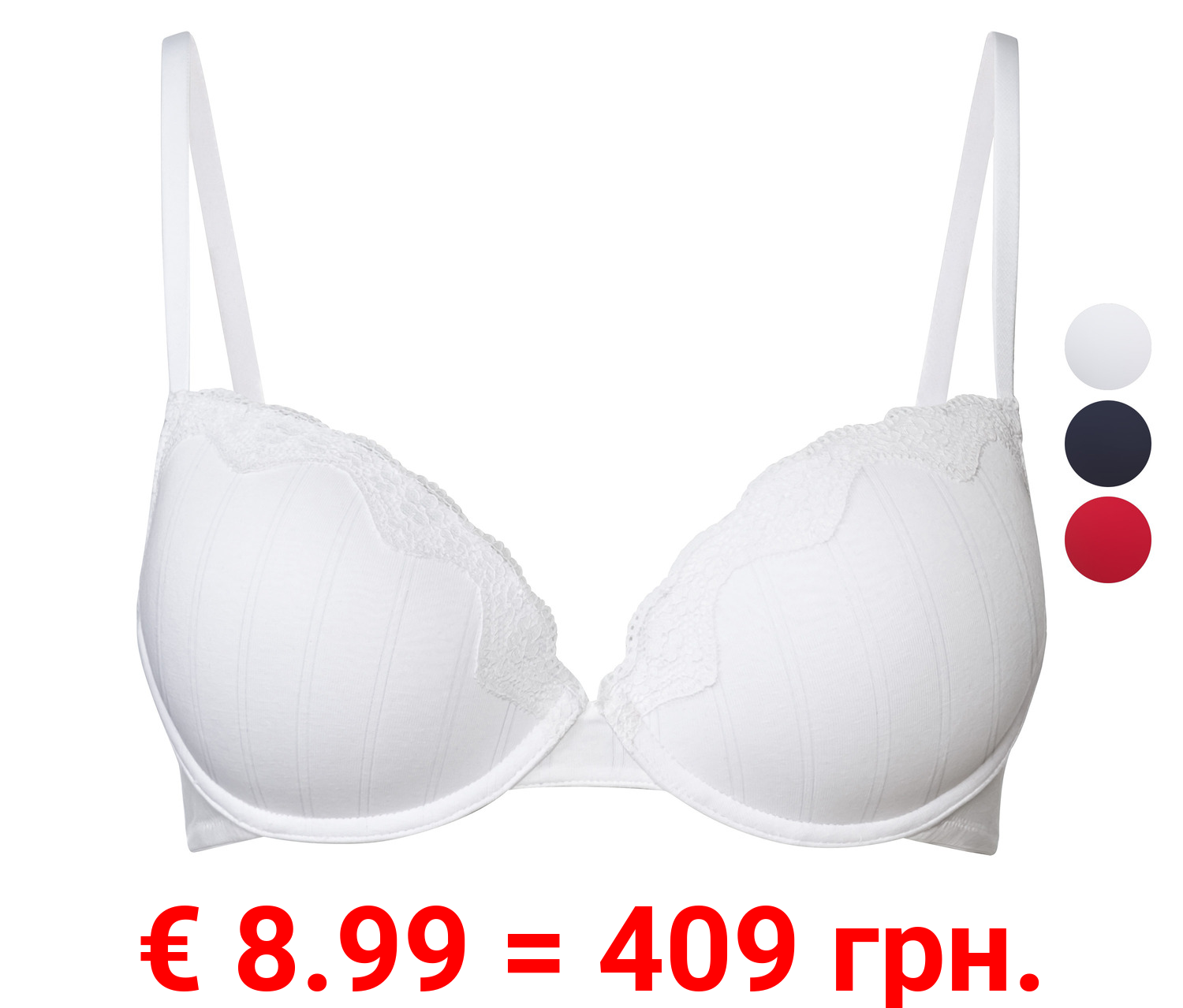 esmara® Damen Bügel-BH mit Spitze