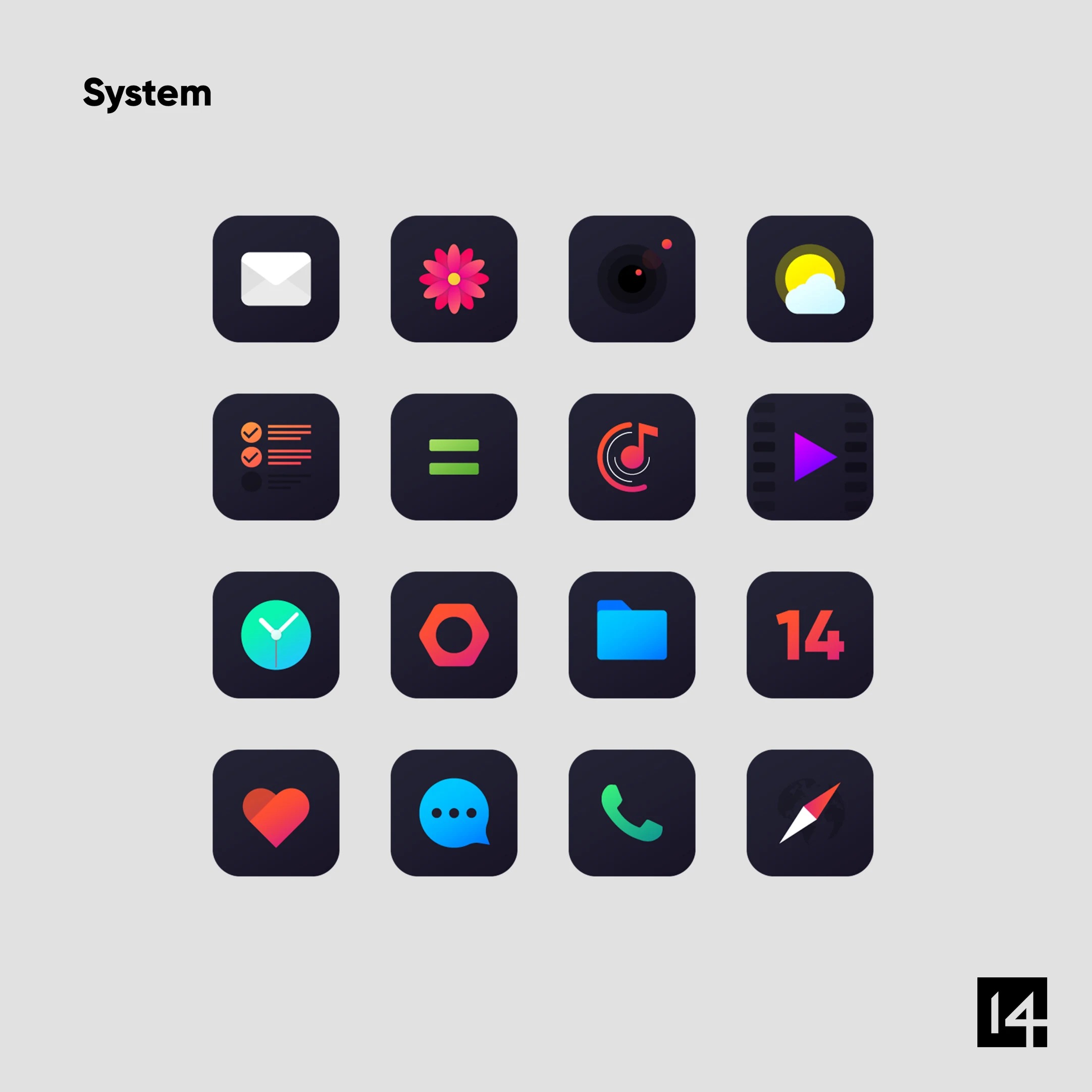 Undo Icon, Flatastic 9 Iconpack