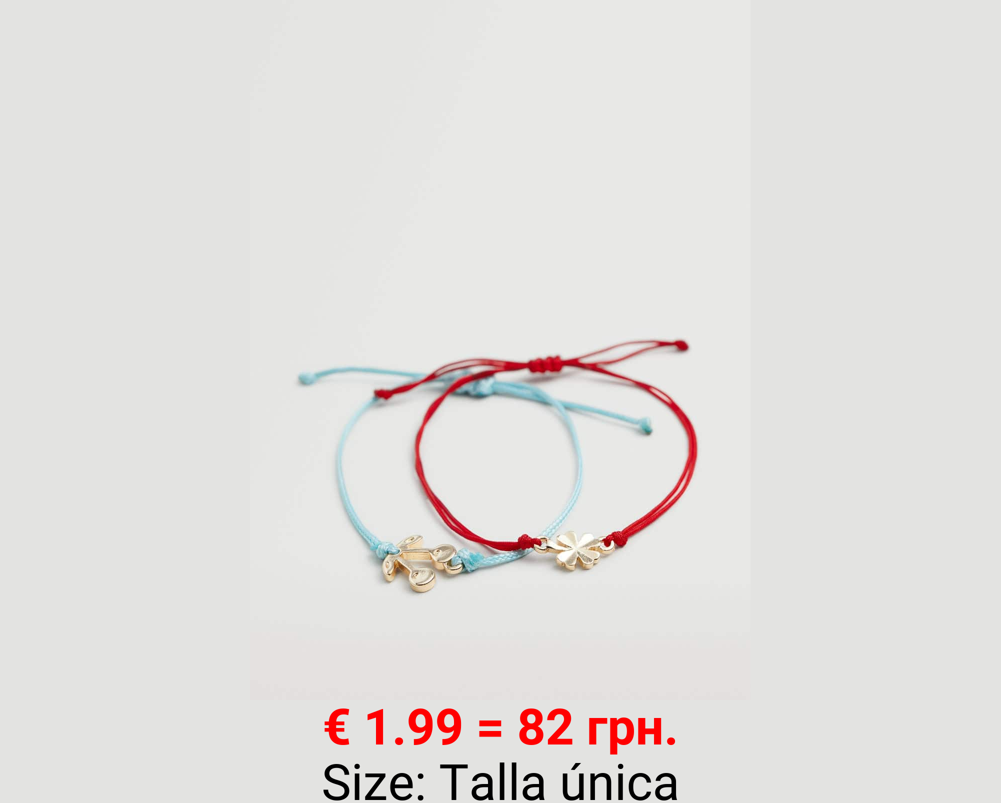 Pack 2 pulseras fruta