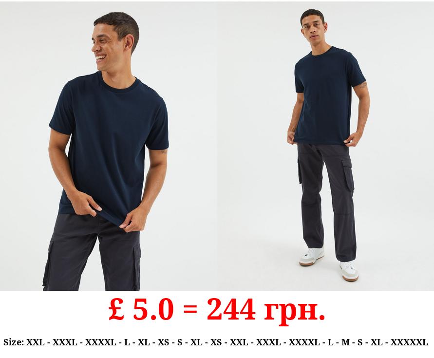 Navy Plain T-Shirt
