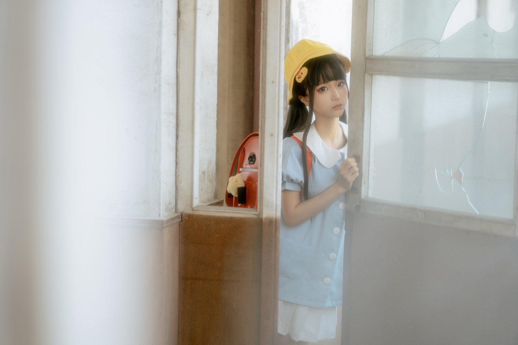 Cosplay 蠢沫沫 Chunmomo 小黄帽 绅士版 Set.01 18