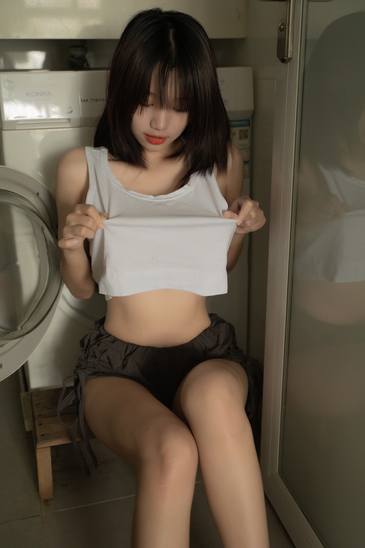 Cosplay 柒柒要乖哦 初恋背心 Set.01 21